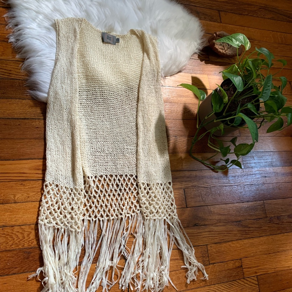 Sweet n sinful fringe vest